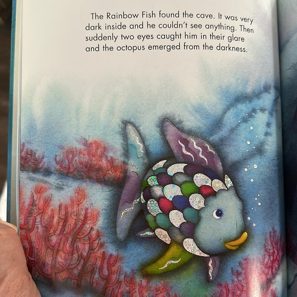 Rainbow Fish Book with Plush - Picture 4 of 10